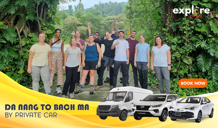 Danang to Bach Ma National Park Private Car