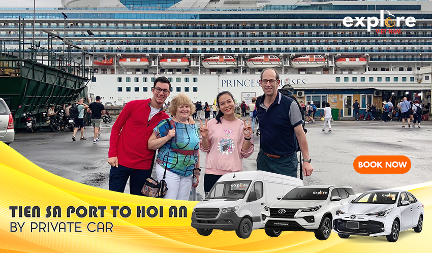 Tien Sa Port to Hoi An Private Car