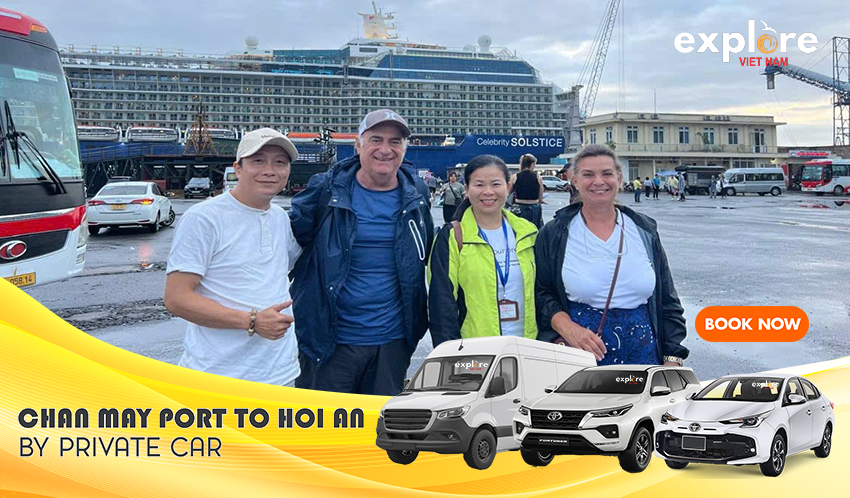 Chan May Port to Hoi An by Private Car