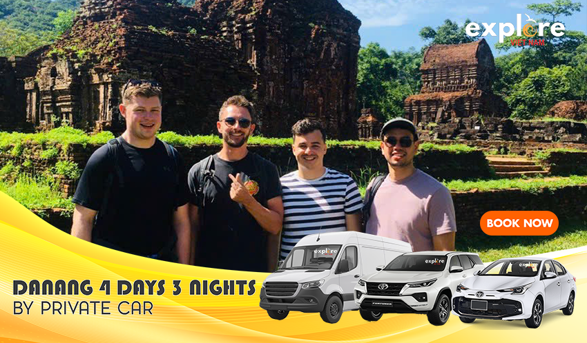 Danang 4 Days 3 Nights Itinerary by Private Car