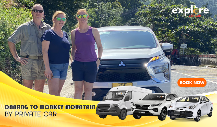 Danang to Monkey Mountain Private Car