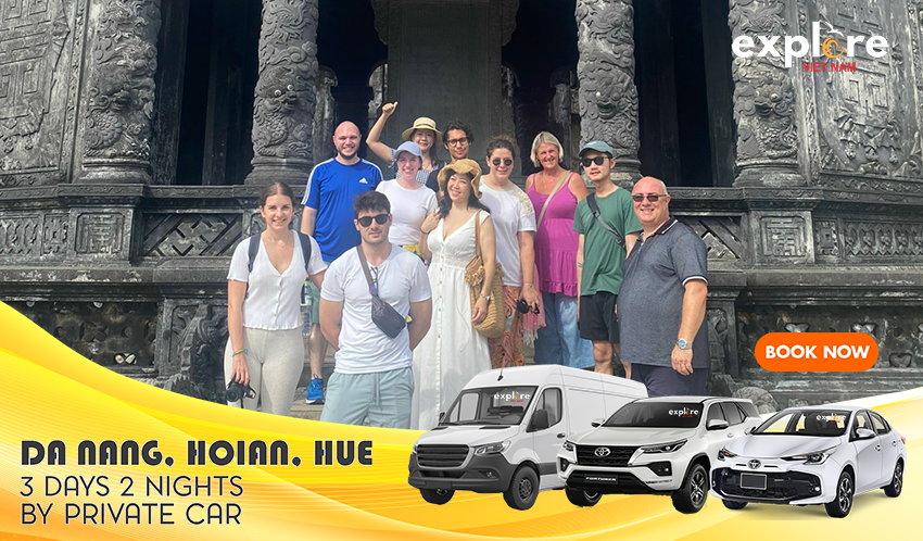 Danang 3 Days 2 Nights by Private Car
