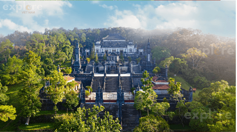 Khai Dinh Tomb Architecture